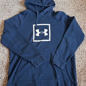Under Armour Men's Navy Pullover Hoodie